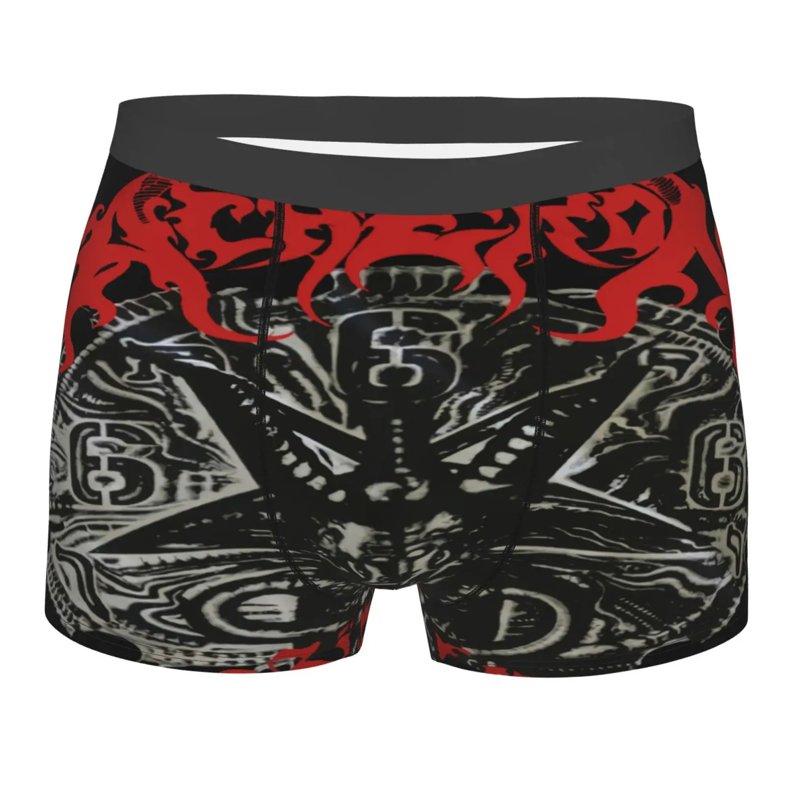 

Трусы-боксеры Acheron Rites Of The Mass Death мужские, Трусы из полиэстера, модное нижнее белье для мужчин и женщин, шорты с принтом