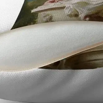 Декоративная подушка с надписью The прогресса of Love: Love