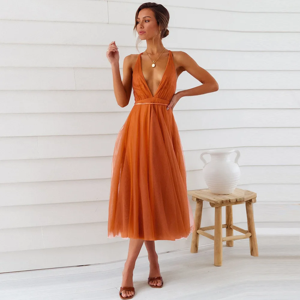 Женское длинное вечернее платье розовое привлекательное кружевное