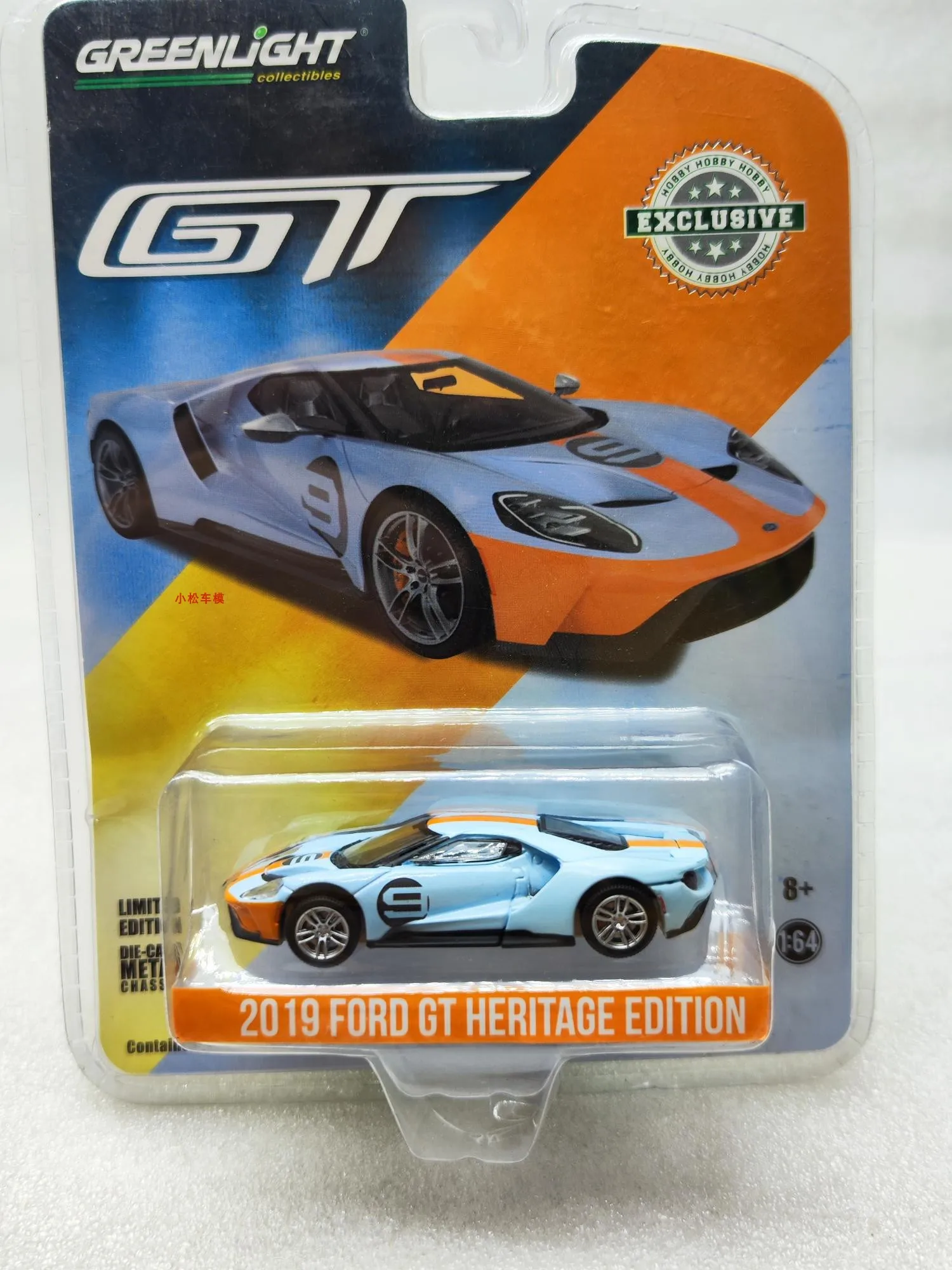 

Green Light 1:64 ford GT GULF Collection Metal Die-cast Simulation Model Cars Toys