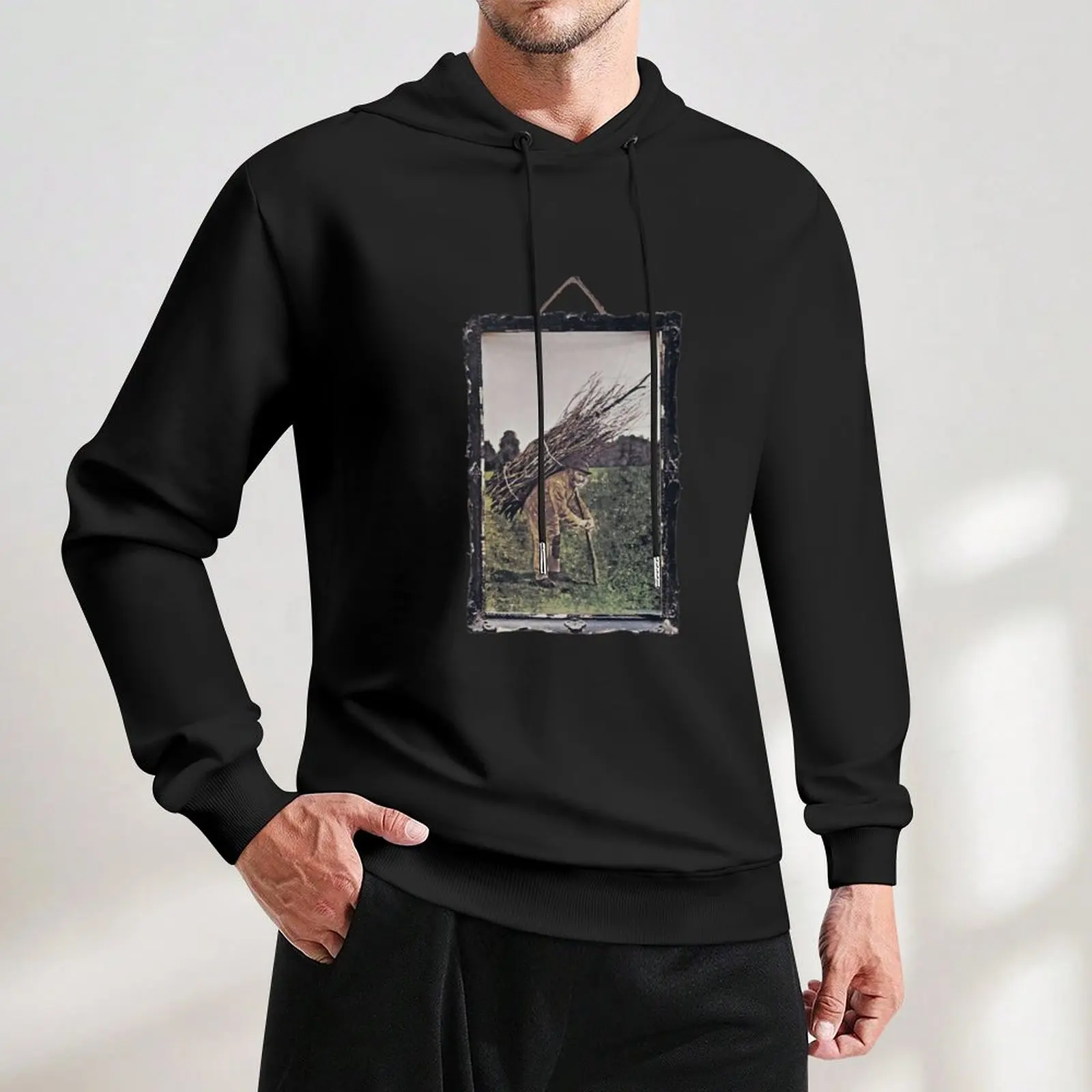 Zeppelin IV - Обложка альбома пуловер толстовка мужская дизайнерская одежда осенняя