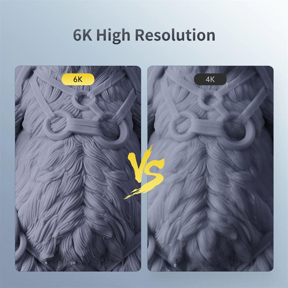 ANYCUBIC Photon моно X 6K 3D принтер 9 5 ''экран Монохромный ЖК УФ-полимер принтеры