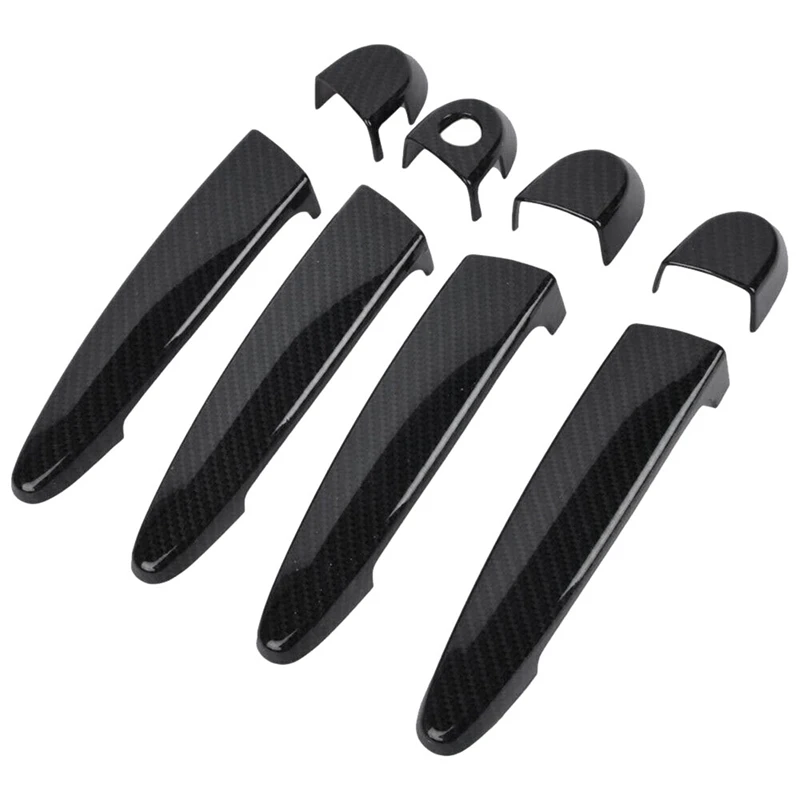 

16X Carbon Fiber Outside Exterior Door Handle Cover For-BMW 1 2 3 4 Series E87 E90 E91 E92 E93 F30 X1 X2 X3 X4 X5 X6 LHD