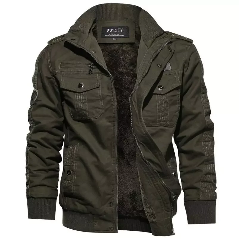 

NEW IN Men Winter Coats Thicker Warm Down Jackets Balck Casual Winter Jackets High Quality Male Multi-pocket Cargo Jackets And C