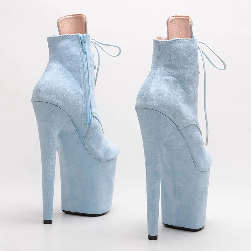 Женские замшевые ботильоны Auman Ale экзотические ботинки на платформе и высоком