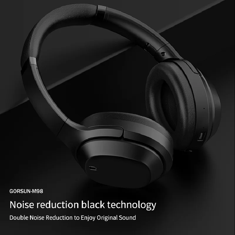 Over-Ear Bluetooth Headphones, Active Noise Cancelling Wireless Headphones, 55 Hours Playtime, Talking with Mic enlarge