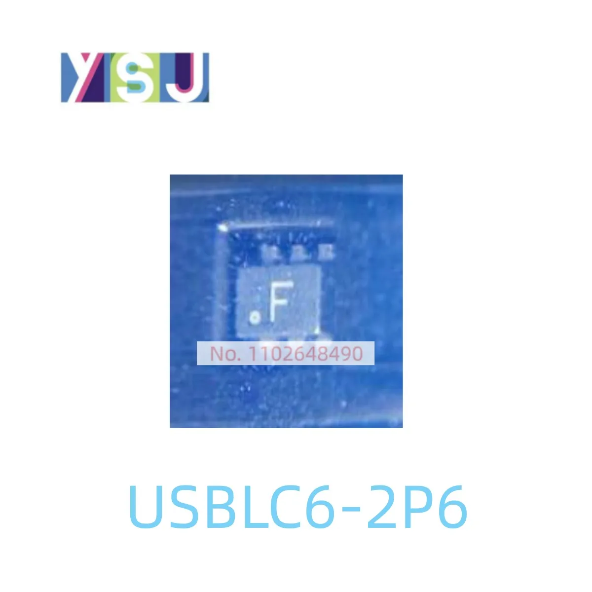 

USBLC6-2P6 IC Brand New Microcontroller EncapsulationSOT-666