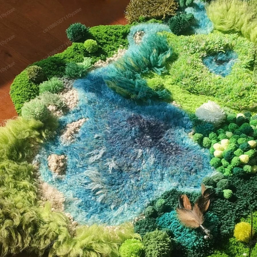 Ковровая ткань Sang Salt Lake Moss