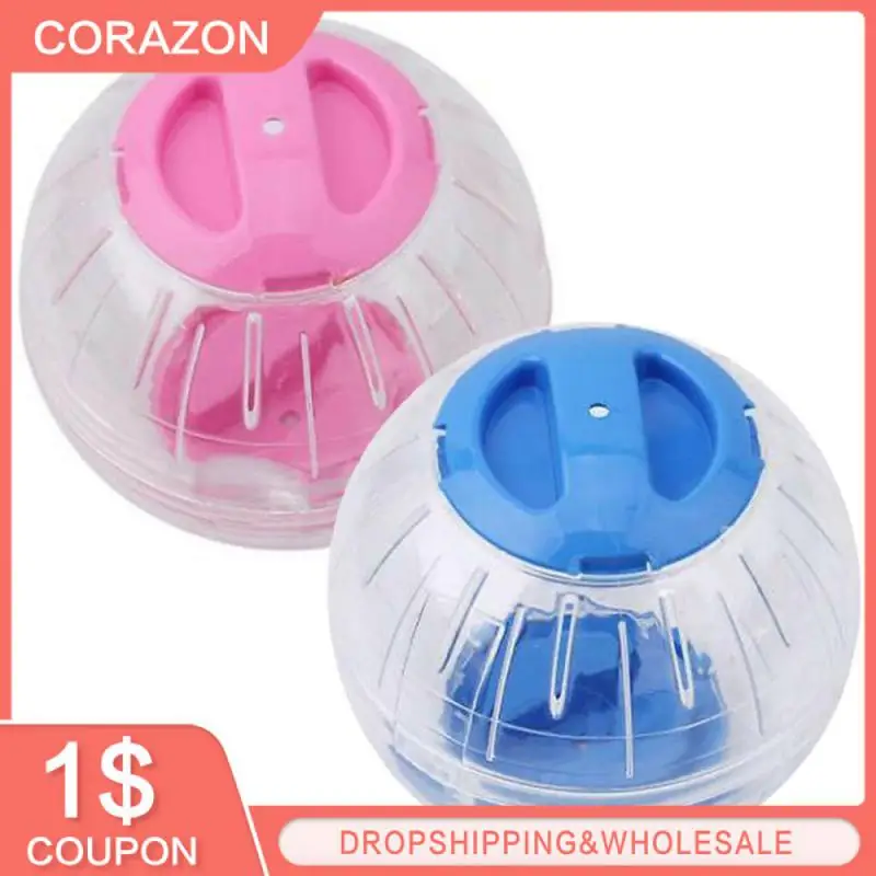 

Pet Hamster Guinea Pig Exercise Running Ball Play Gyro Toy Plastic Funny CP10