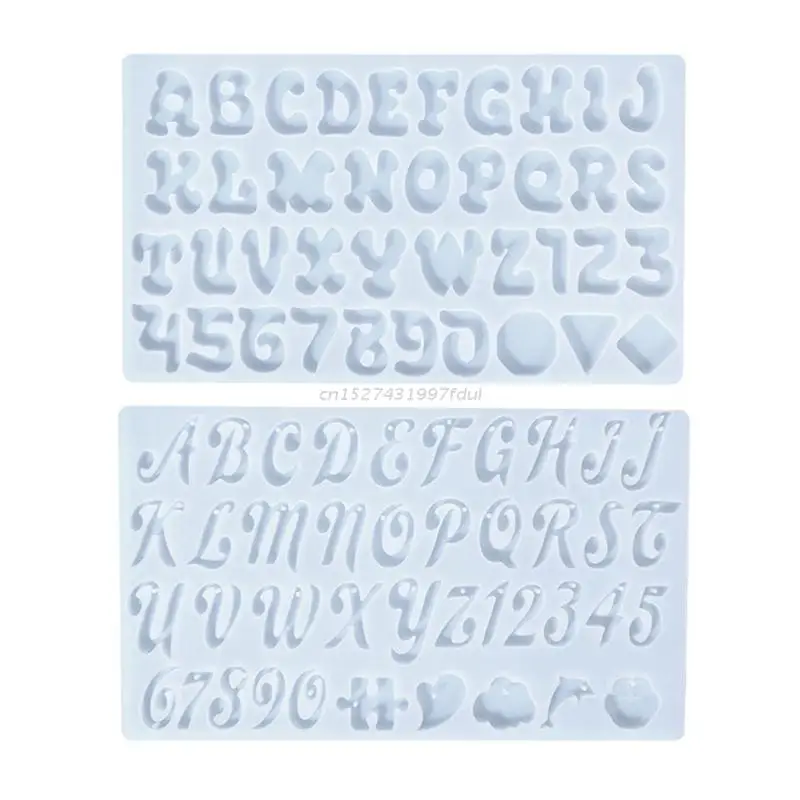 

Letters Jewelry Making Mold Silicone Mould DIY Craft Key Chain Epoxy Resin Mold