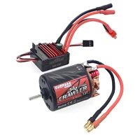 surpasshobby 540 carbon brushed motor 13t and 60a electronic speed controller set for rc car and truck crawler parts