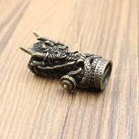 brass bracelet accessories diy brass paracord knife drop rope jewelry pendant
