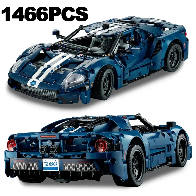Ford Racing Gt Технический Строительный Комплект Набор Строительных Блоков 42154 Moc