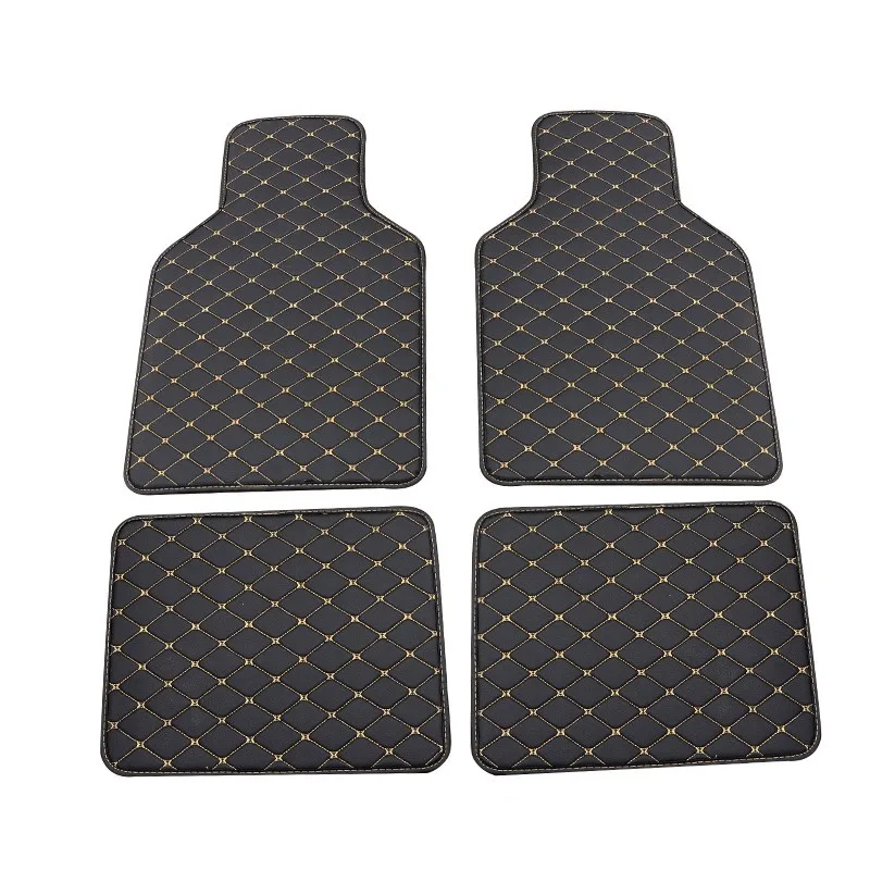 

NEW Luxury Car Floor Mats For TOYOTA Avalon Avensis Allion Auris Crown RAV4 Hilux Highlander Harrier Auto Interior Accessories