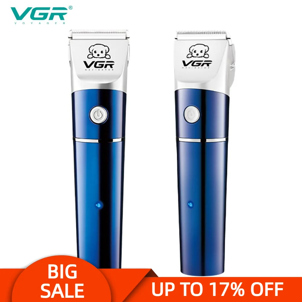 Машинка для стрижки VGR 098, профессиональная машинка для стрижки домашних животных, USB, VGR V098