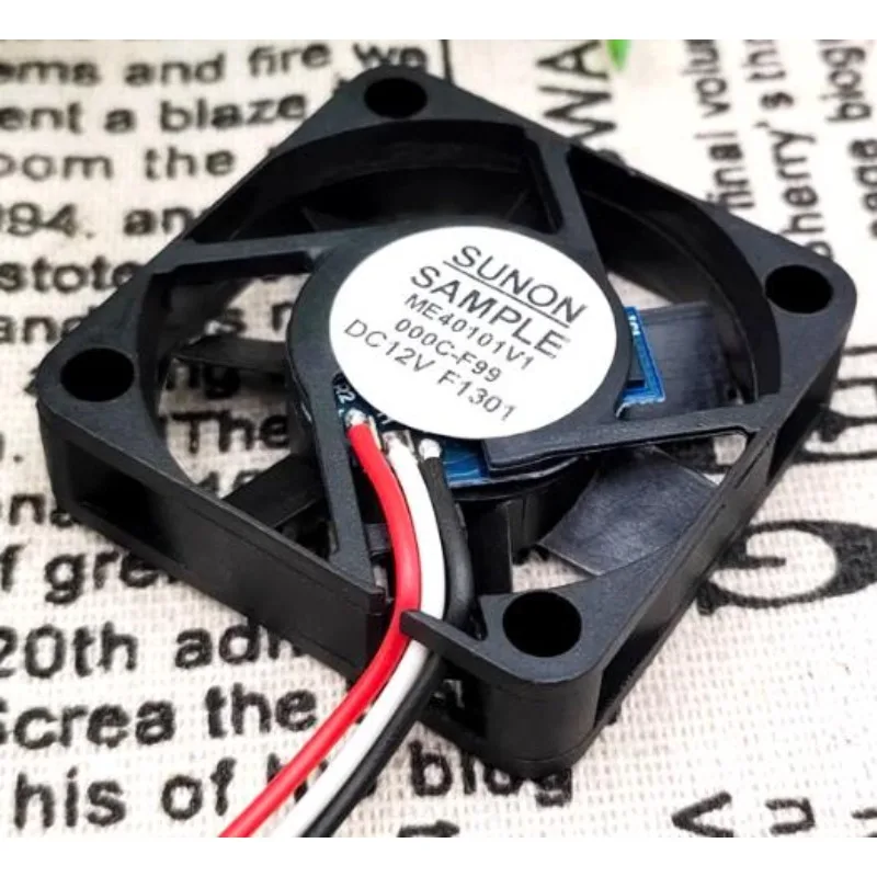 Новый вентилятор охлаждения процессора для TAJUN ME40101V1 000C-F99 4010 12 В 1,08 Вт 3-проводной 4 см вентилятор охлаждения 40x40x10 мм
