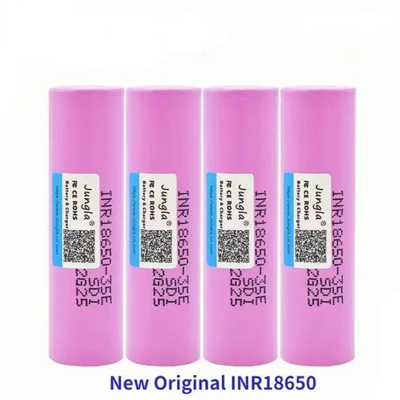 

2023 New 18650 Lithium Battery 35E 3500mAh 3.7V 25A High Power Lithium Ion Rechargeable Battery 18650+Free Shipping