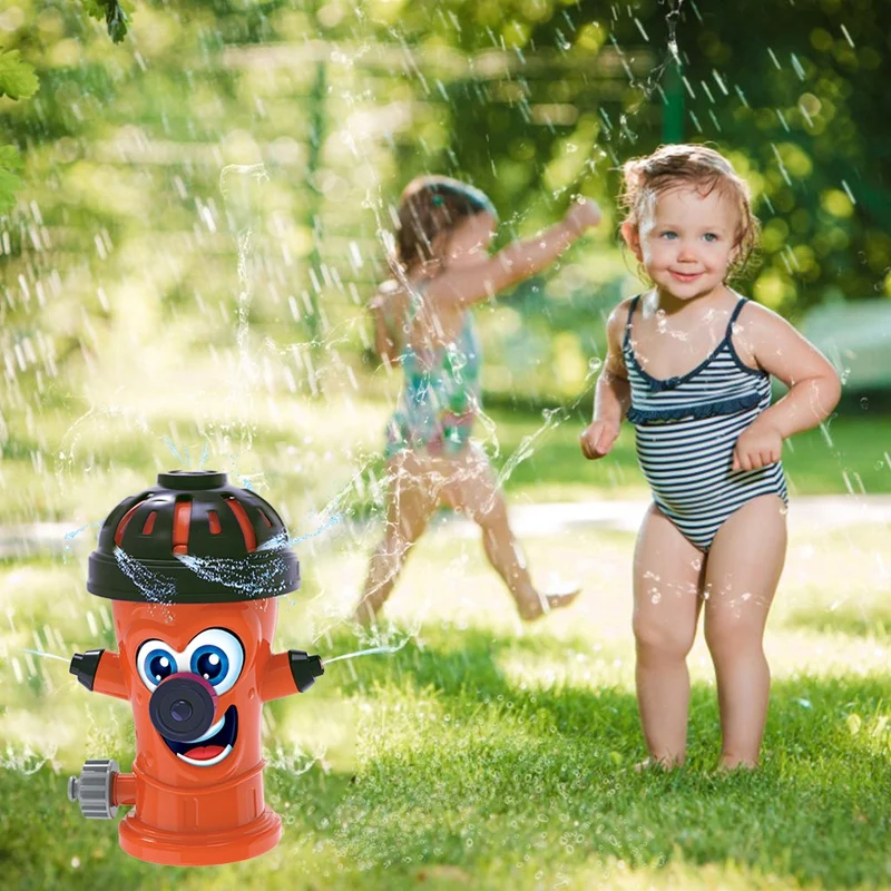Водные игрушки для детей, уличный спринклер для воды, гидрант, спринклер для детей и малышей, для двора, уличные водные игрушки