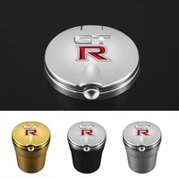 led car ashtray storage cup home office creative ashtray for nissan nismo gtr