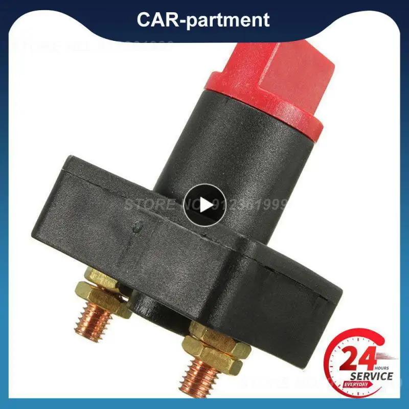 

1/6/8PCS Battery Disconnect Kill Selector Switch Mini Durable Cut Off Power Kill Switch 12v 300a Disconnect Rotary