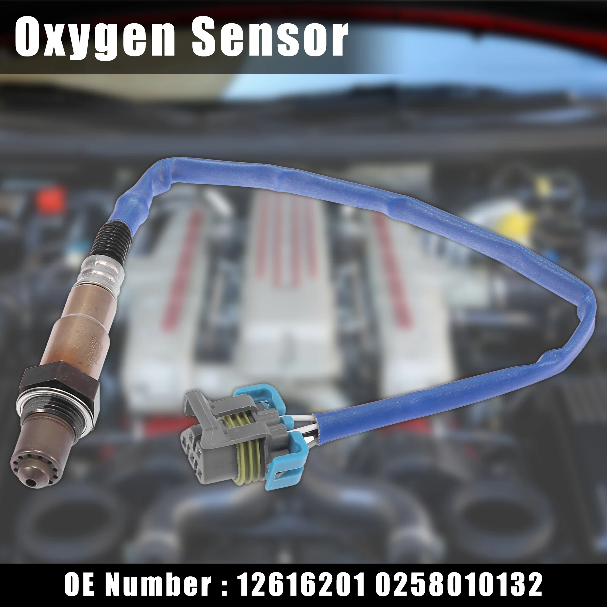 

X Autohaux Auto Lambda Oxygen Sensors 12616201/0258010132 for Buick GL8S 2.4L Car Accessories Exhaust Gas Air Fuel Ratio Sensors
