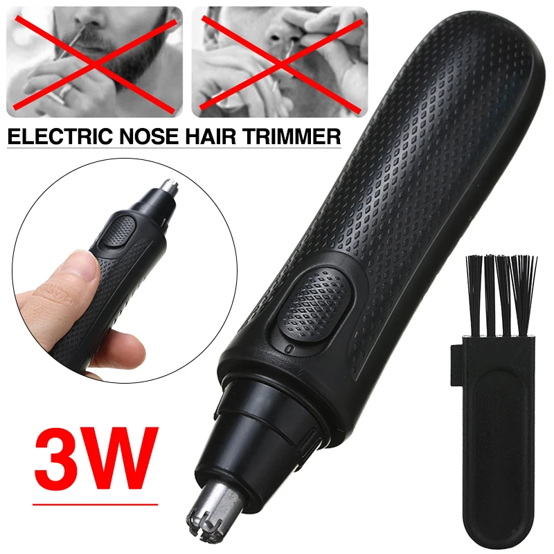 

1 Set Durable Electric Nose Hair Trimmer Body Ear Eyebrow Face Beard Shaver Clipper Trimer Razor for Men Women Clean Remover Kit