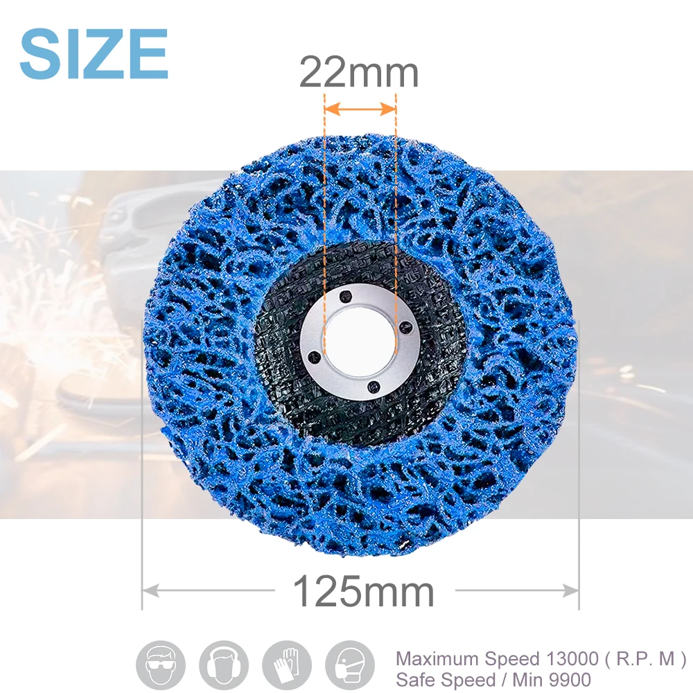 

Шлифовальный круг XCAN 100/115/125 мм коралловый