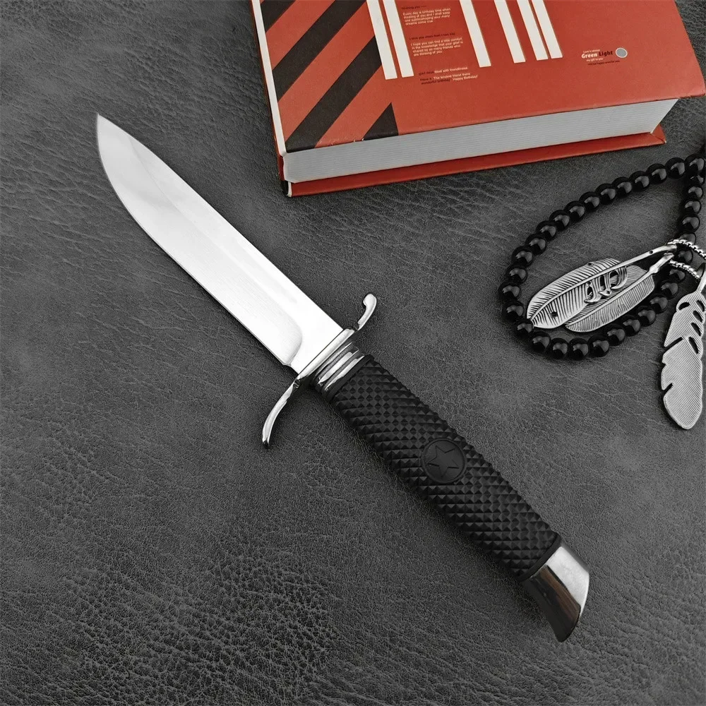 Русский Нож Finka Nkvd Kgb С Фиксированным Лезвием И Из Нержавеющей Стали 440c Ручка