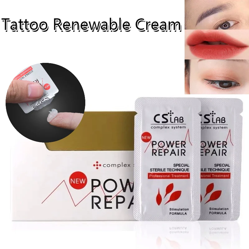 

100 шт. крем для ремонта татуировок в Корейском стиле