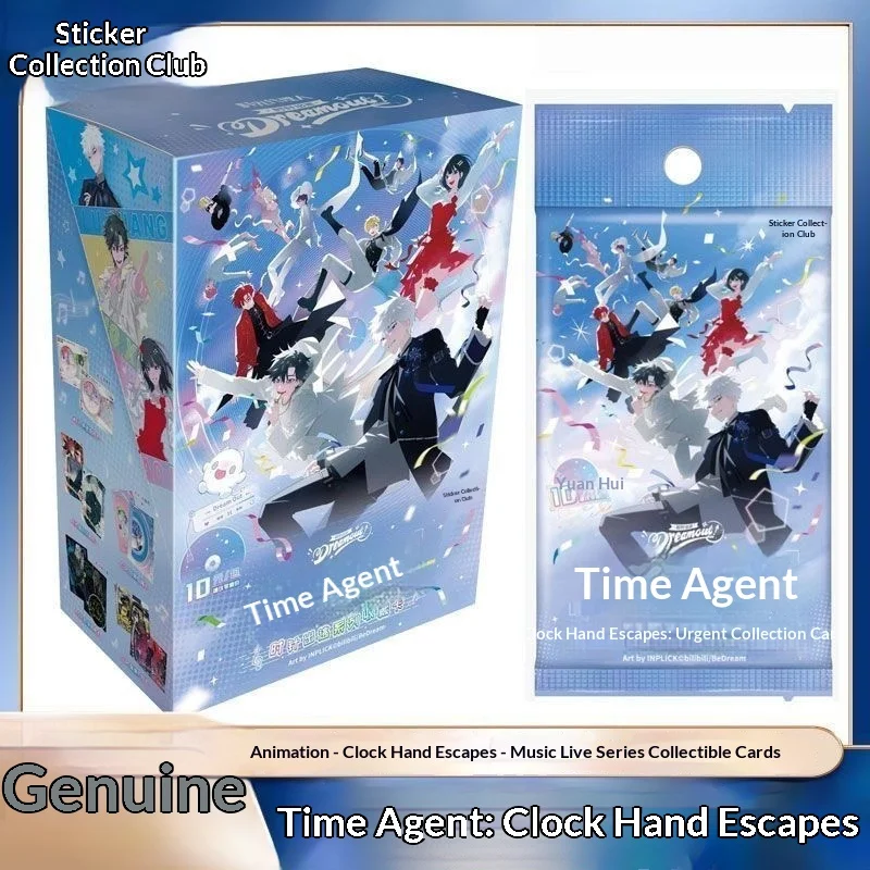 Фото CARDFUN Official Link Click Trading Card Time Escape Music Live Booster Box, 10 упаковок в коробке, коллекционные карточки с персонажами аниме и манги для хобби и коллекционирования №3