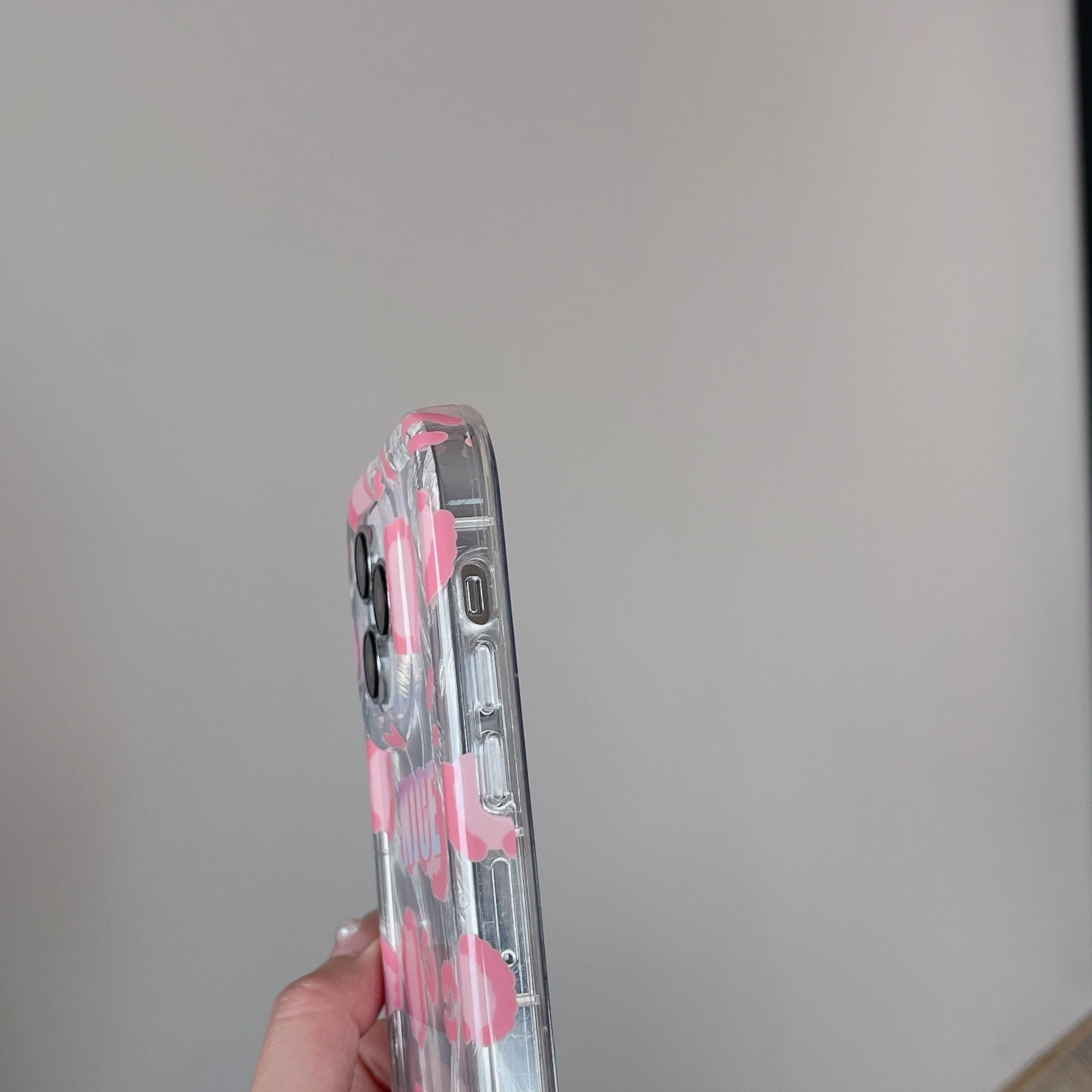 Модный розовый чехол для телефона с леопардовым принтом iPhone 15 15pro 15promax 14 14pro 14promax 13