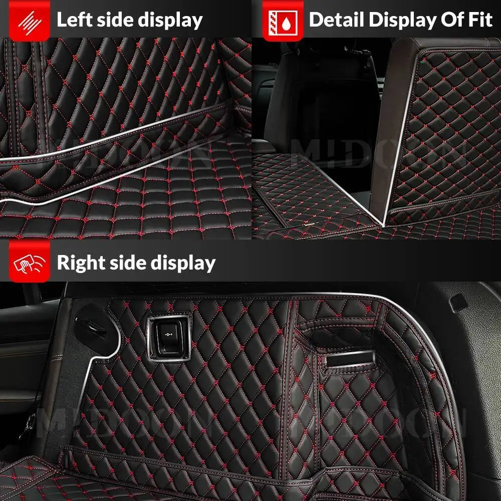 Фото Коврик в багажник для Volkswagen VW Santana B2 Touring 2006, полная защита, защита от загрязнений, вкладыш в багажник, аксессуары для салона автомобиля №4