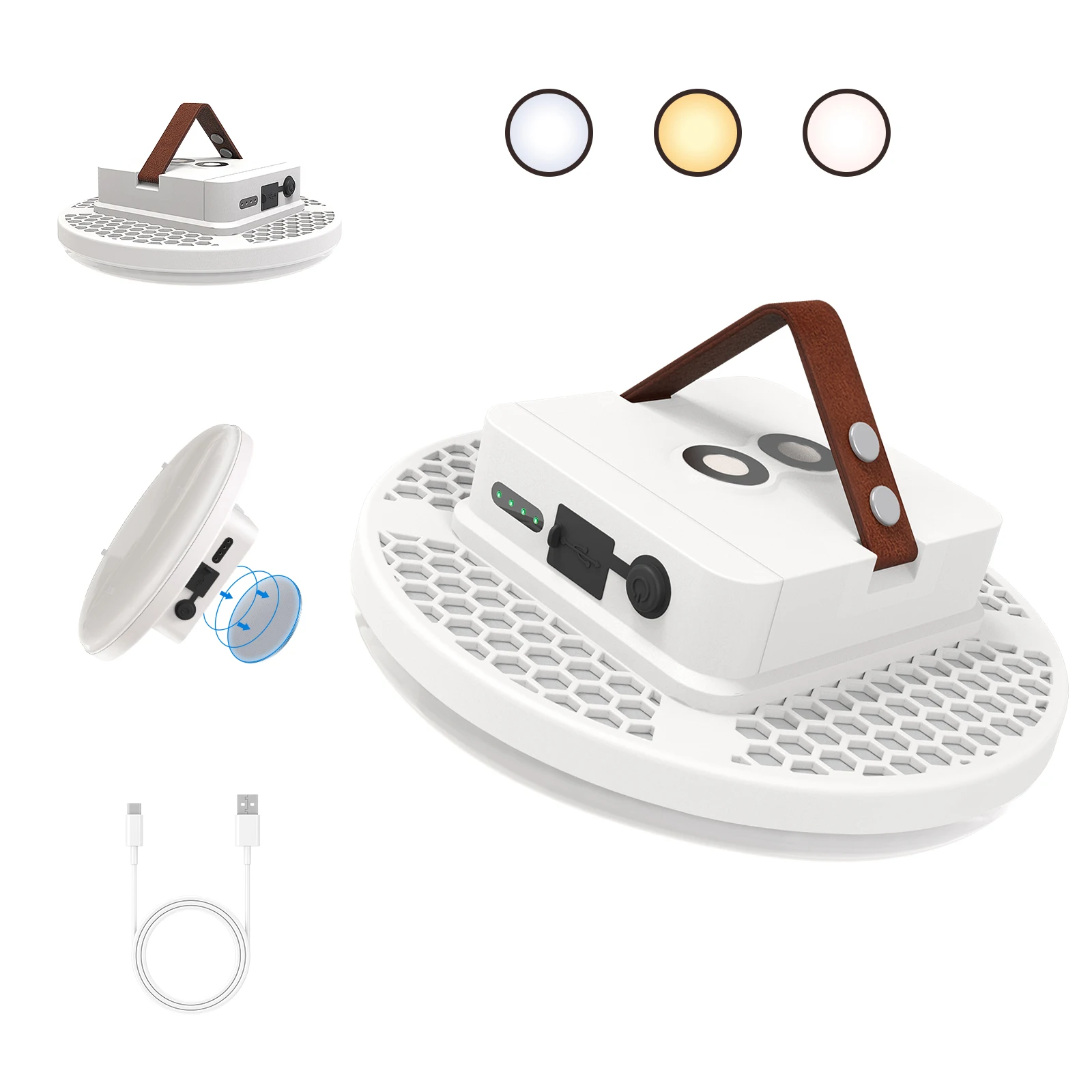 FANZHI Портативный фонарь для кемпинга 15600 мА·ч