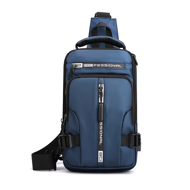 Newest Nylon Chest Bags For Men 2023 Waterproof Single Shoulder Bag Fashion Leisure Multi-function Small Backpack Mochila