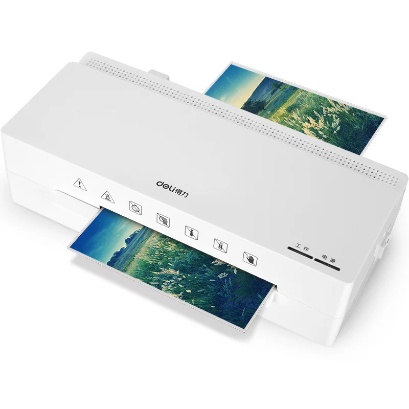 

A6 Pasting Machine Small Photo Document Moisture And Waterproof Hot Mounting & Cold Mounting Glue Lost Mini Simple Laminator