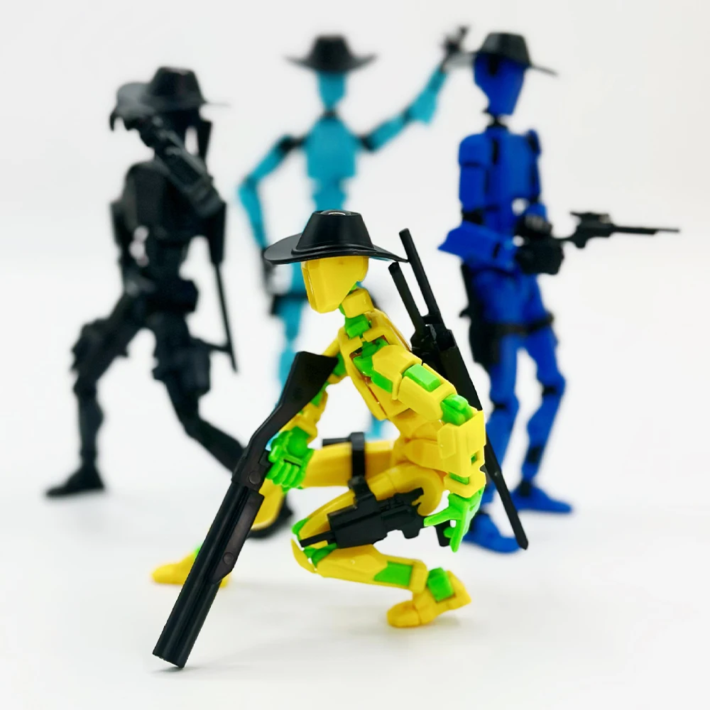 Фигурка-пустышка 13 экшн-фигурка T13 3D-печатная многошарнирная подвижная игрушка