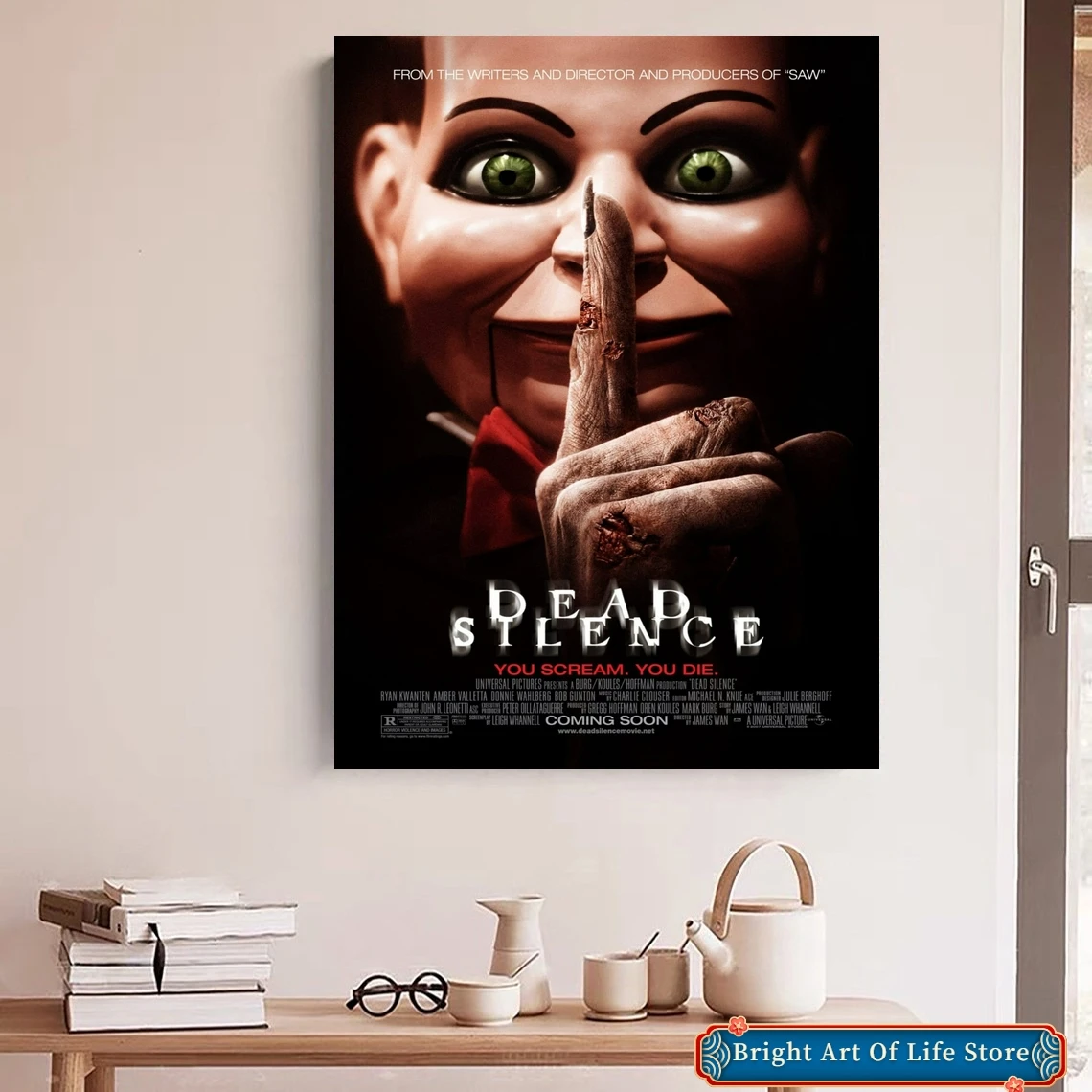 

Dead Silence (2007) Movie Poster Art Cover Star Photo Print Apartment Home Decor Wall Painting (No Frame)
