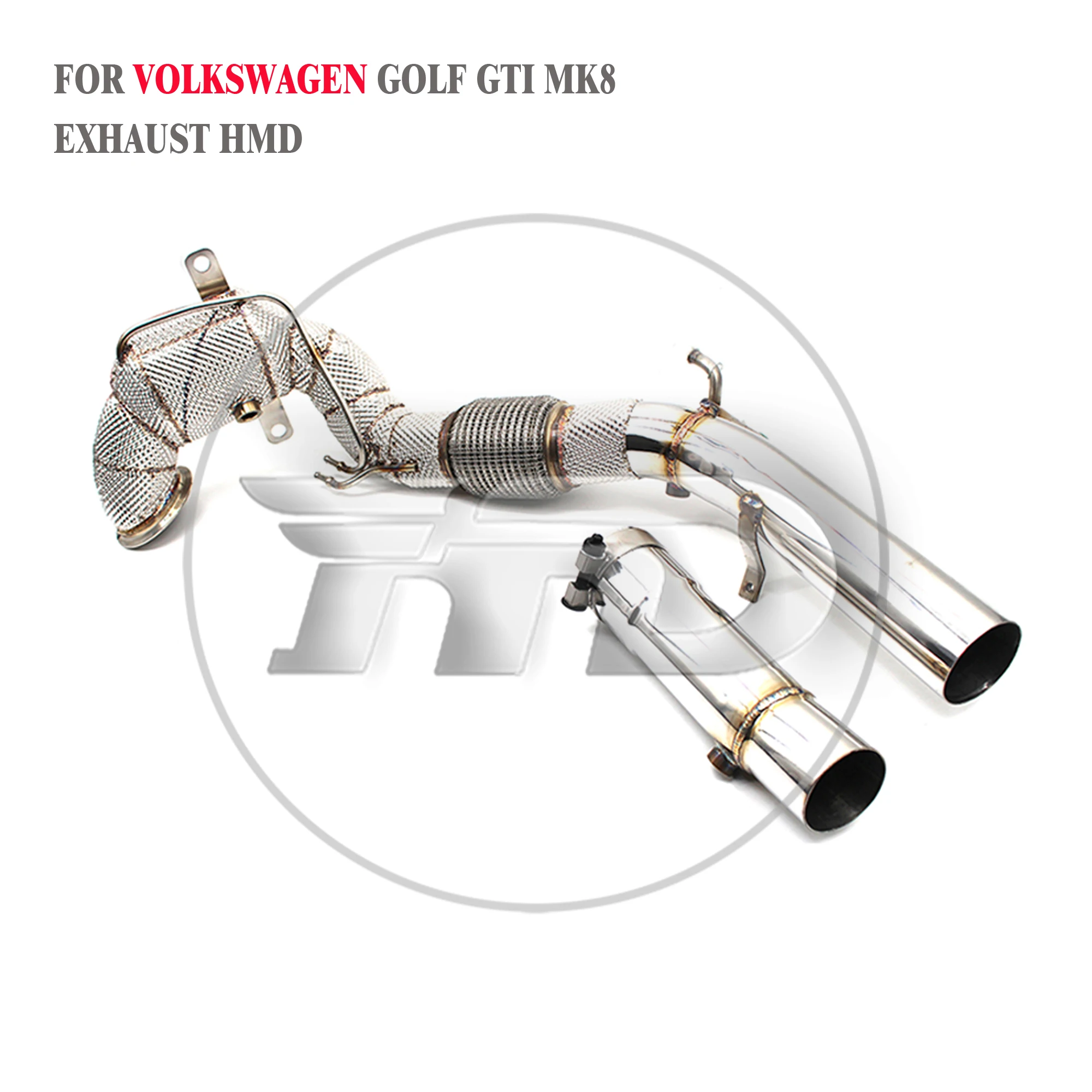 Выхлопная система HMD для Volkswagen Golf MK8 GTI National VI B dowpipe