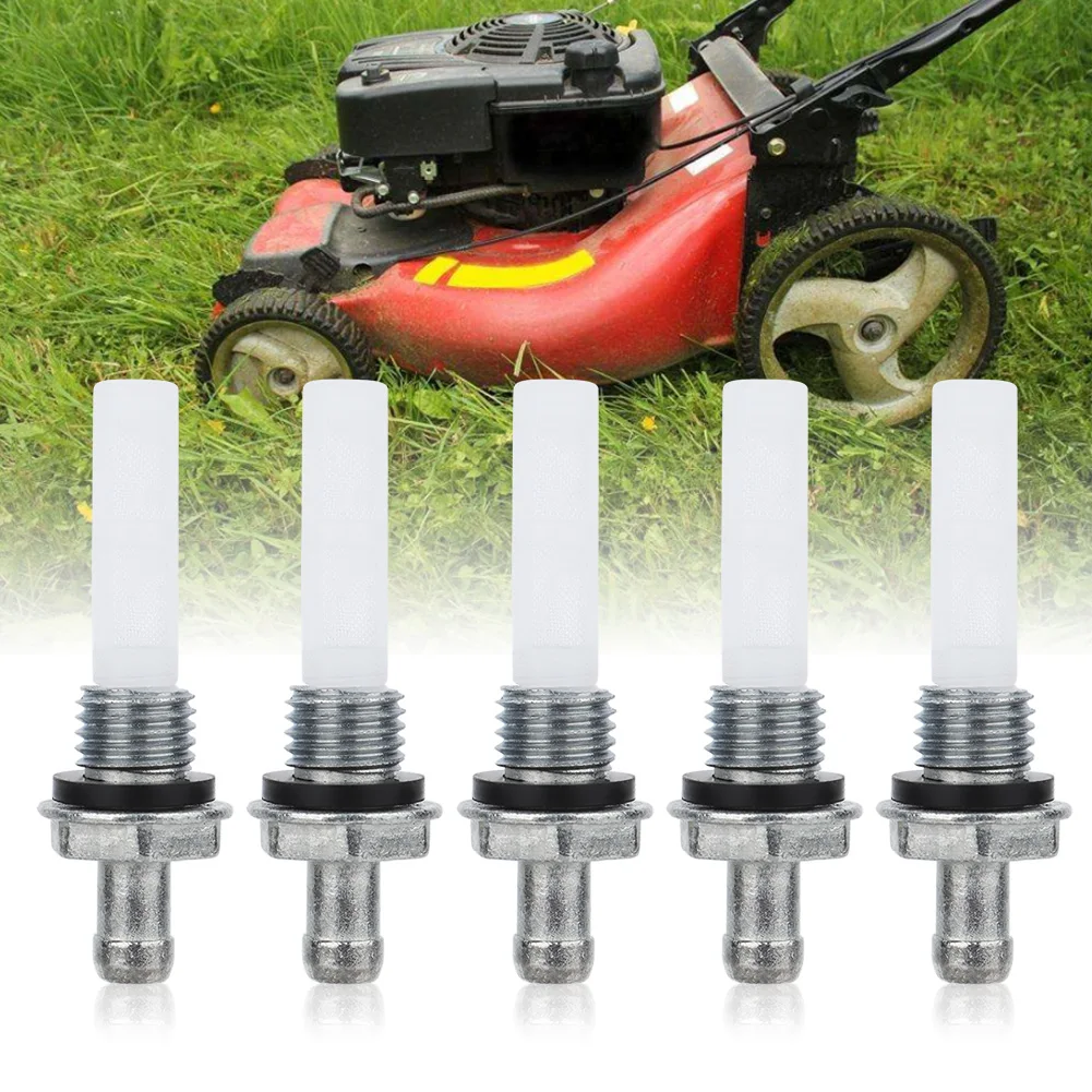 

5Pc Metal Fuel Gas Tank Joint Filter For GX120 GX160 GX200 GX240 GX270 GX340 GX390 lawnmower/brush Fuel Tank Joint Filter