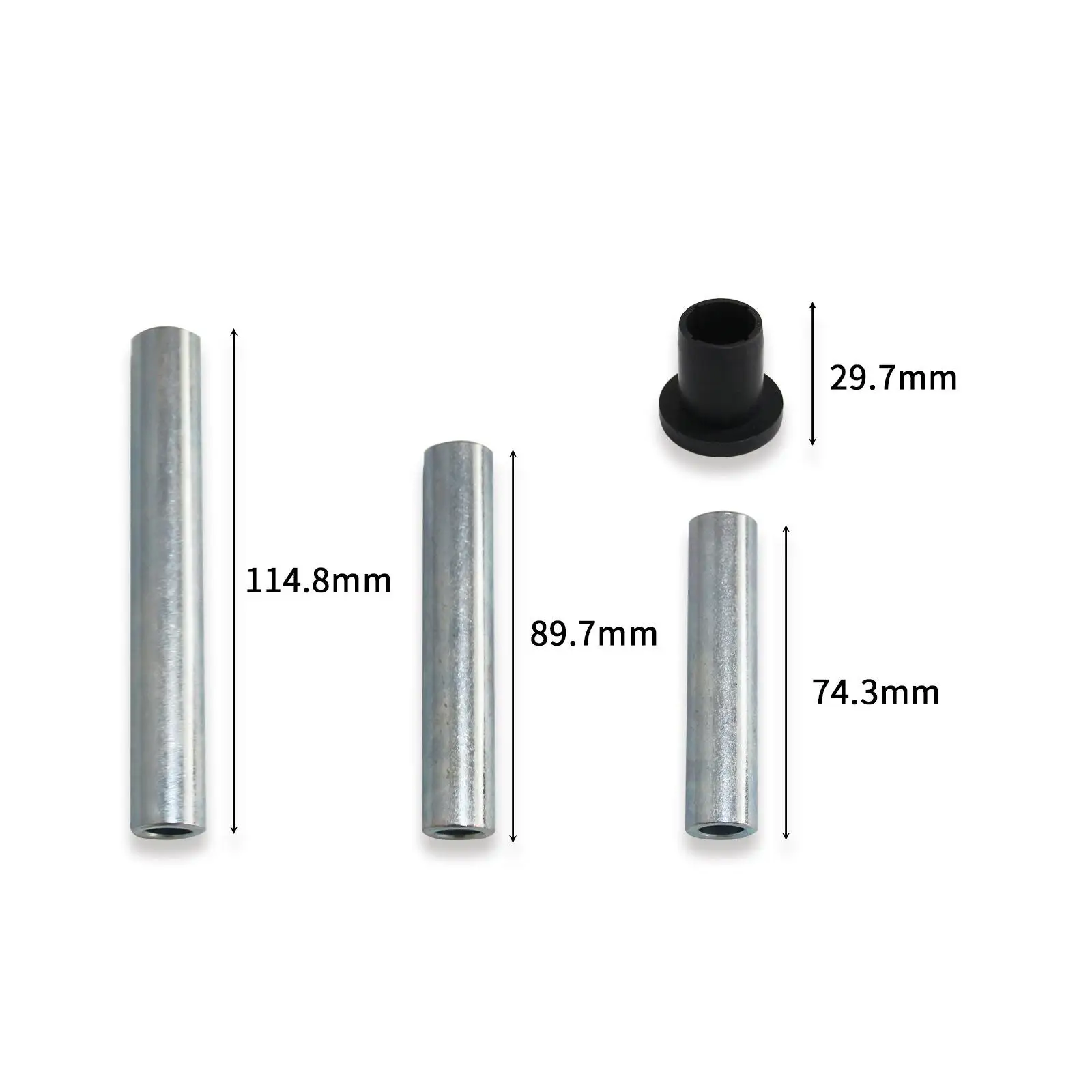 

UHMW A Arm Bushing Kit Replace Parts Easy Installation Low Wear Metal for Polaris Ranger XP 800 900 Diesel Accessories