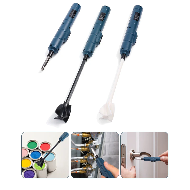 

Electric Plastic Stirring Rod High Capacity Battery Handheld Paint Stirring Rod Lightweight Rechargeable Jewelry Making Tools
