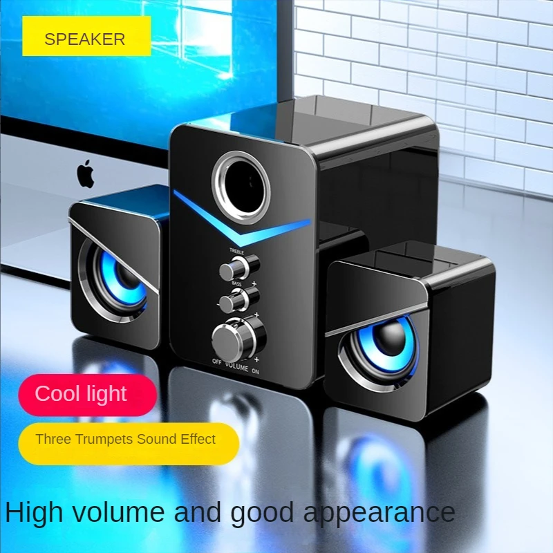

Computer Speaker Wired Bluetooth Desktop Laptop Desktop Combination Stereo