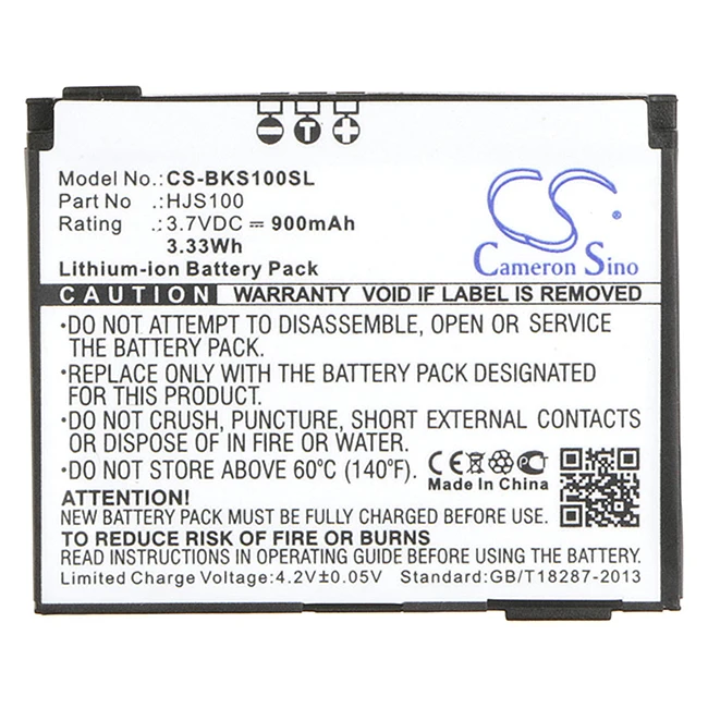 

Cameron Sino 900mAh Battery For Becker HJS 100 HJS-100 Map Pilot 338937010208 HJS100