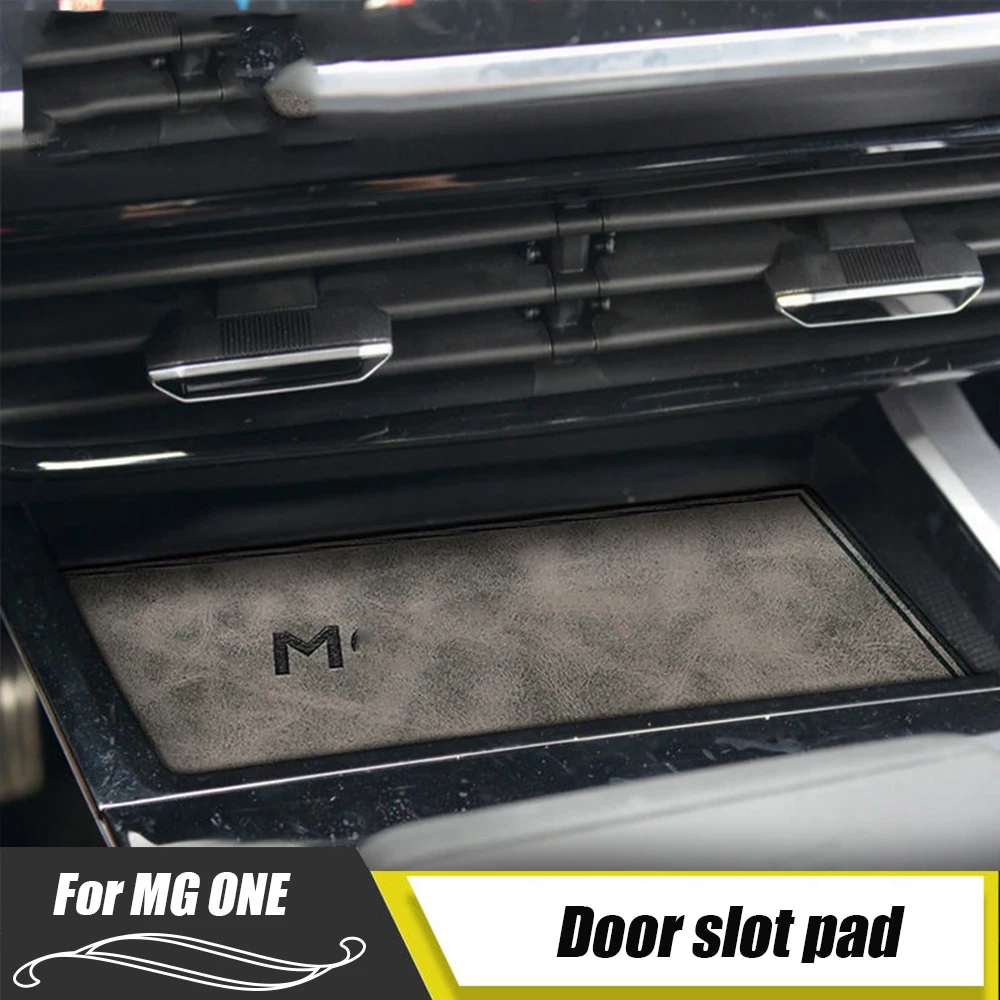 

Anti-Slip Gate Slot Cup Mat For MG ONE Accessories Leather /Rubber Door Groove Pad Cortex Cup Holder Water Coaster Storage Cover