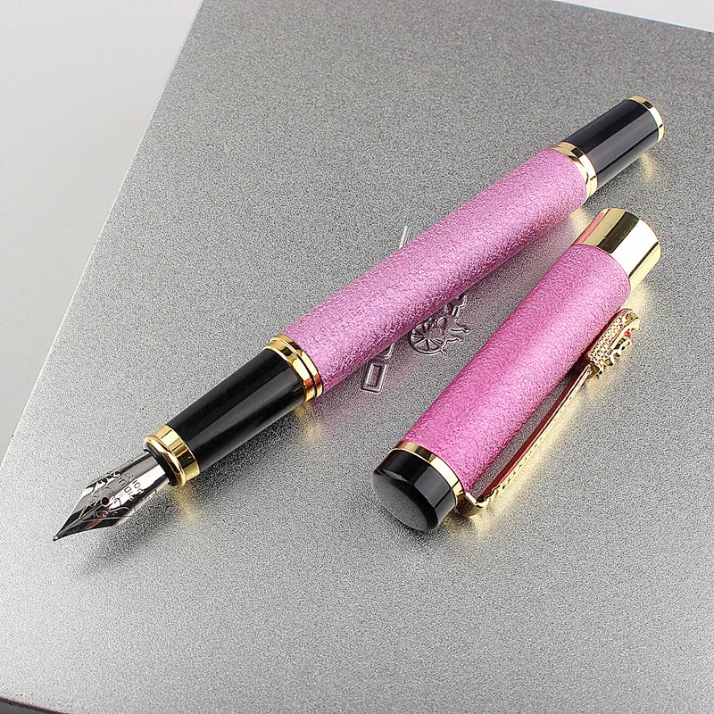 High Quality dragon clip Fountain Pen Full Metal Luxury Pens Office School or gift Stationery Supplies Writing Ink |