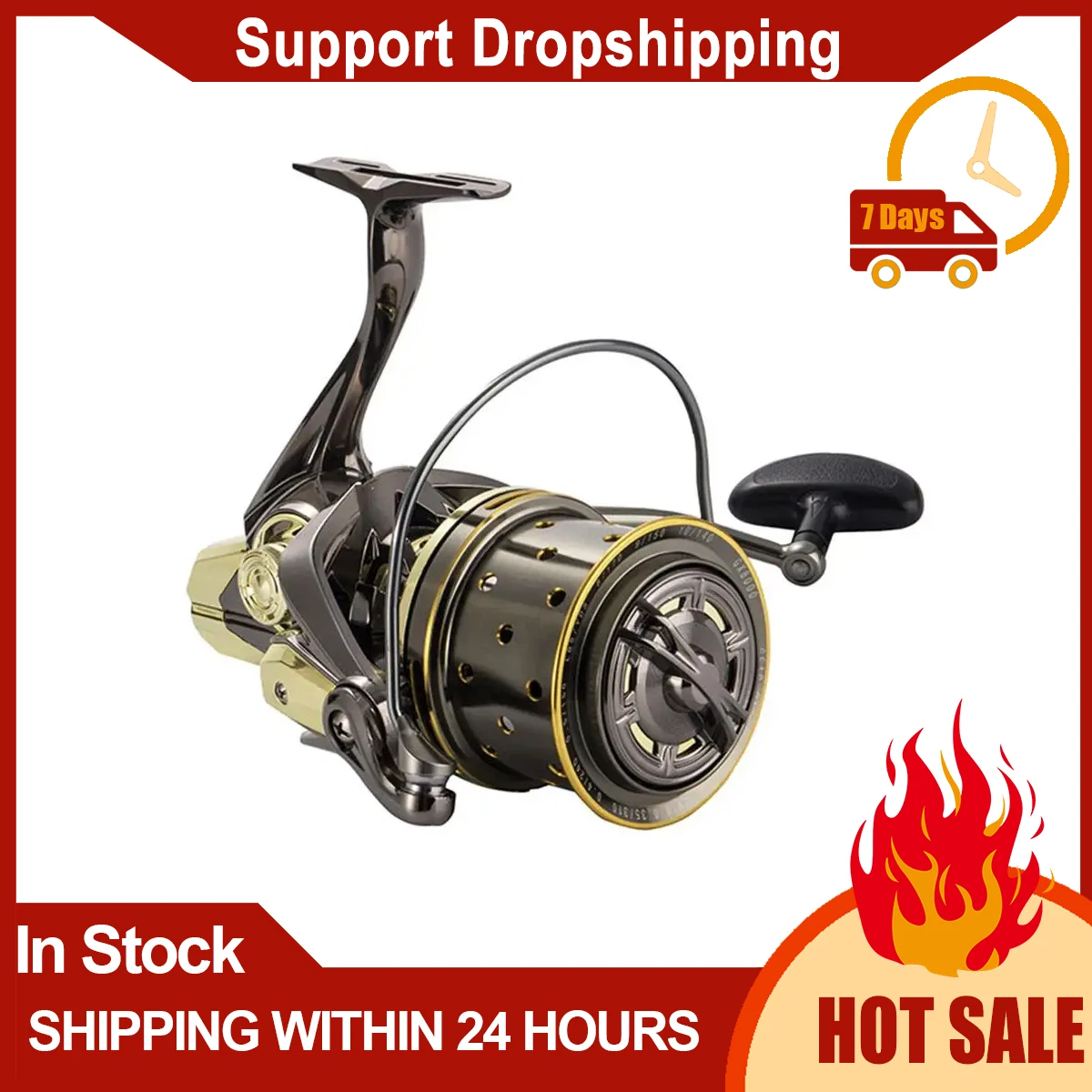 

8000/10000/12000 спиннинговая Рыболовная катушка высокопрочная Катушка для спиннинга с защитой от морской воды Прямая поставка