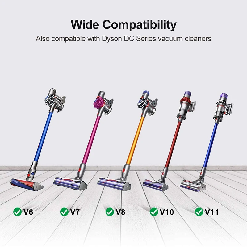 Запасные части твердая насадка щетки для пылесоса Dyson V7 V8 V10 V11 смешанный конский