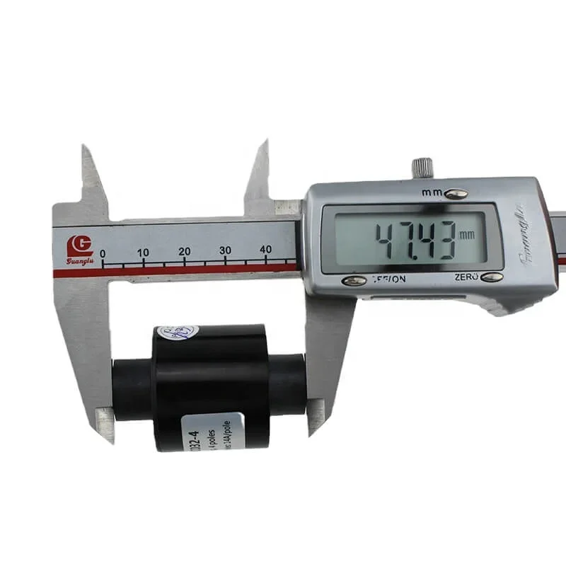 YUMO Контактное кольцо SRC032-4 4-контактный вращающийся разъем 32 мм