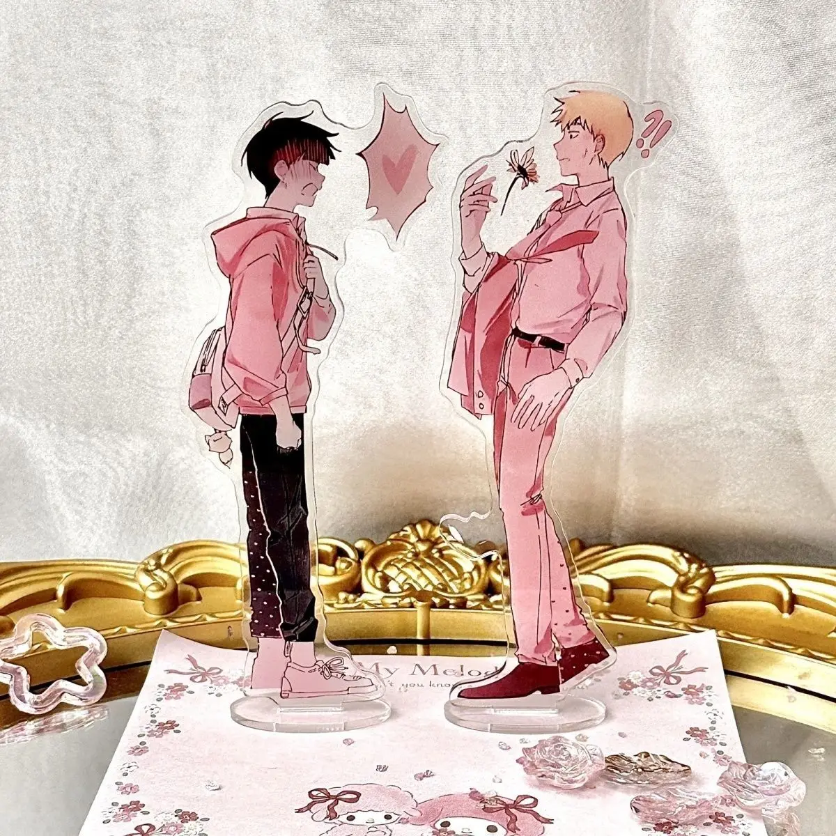 Аниме Mobu Saiko Hyaku/Mob психоделик 100 Kageyama Shigeo Reigen Arataka фигурка на акриловой подставке