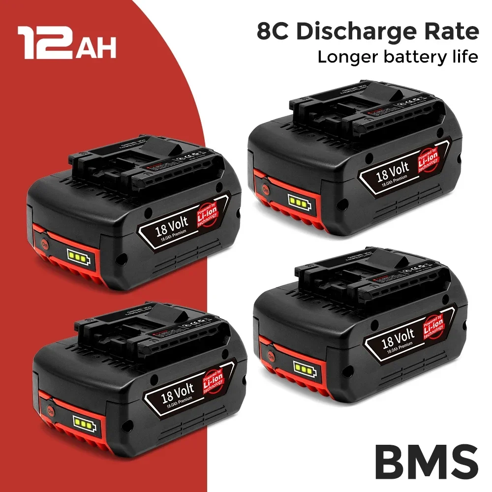 Высокопроизводительная литий-ионная батарея SU 18 Ач для BOSCH В GBA18V Professional GBA GSR GSB BAT609